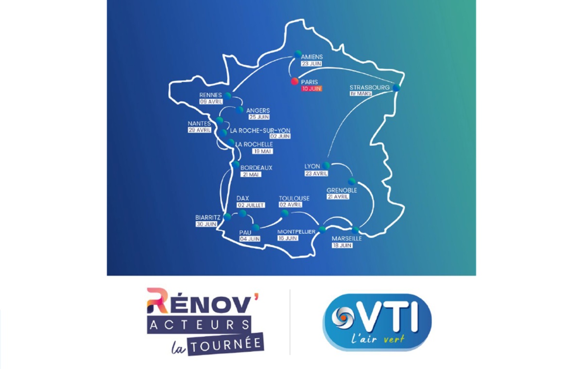 Ventilation and renovation: VTI on the front line on the Rénov’acteurs 2026 tour