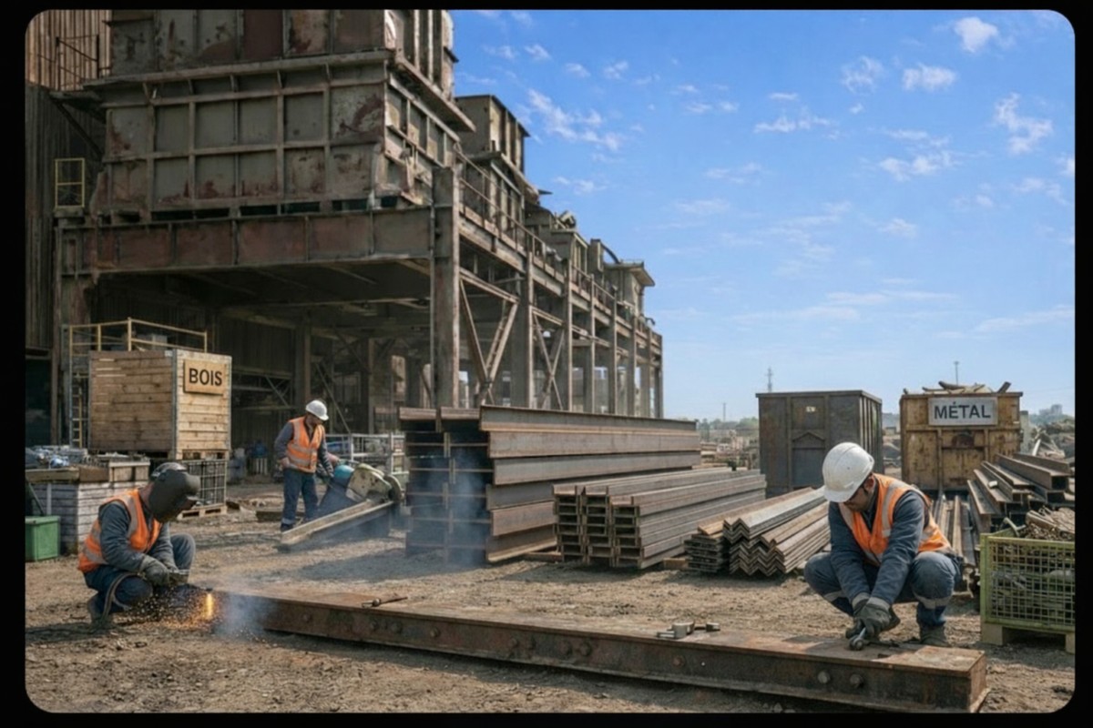 RE 2020: reused steel is a game-changer in industrial and tertiary buildings