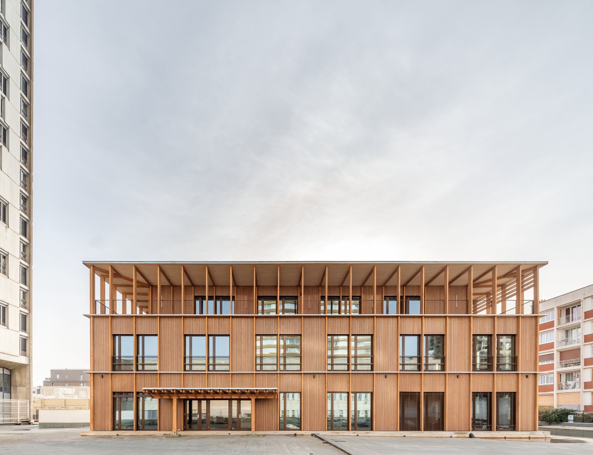 The Keller Pavilion, standard bearer of biosourced construction in Paris