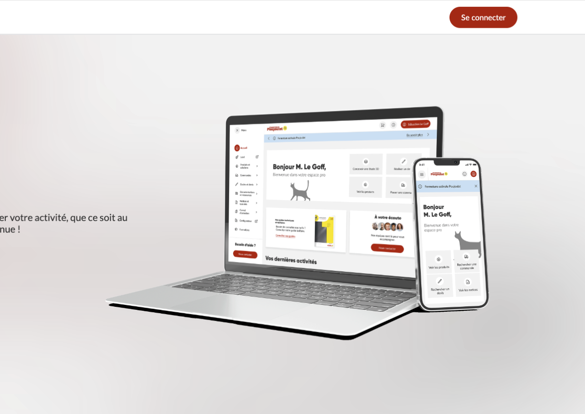 Cheminées Poujoulat accelerates its digital transformation with a completely redesigned Professional Space