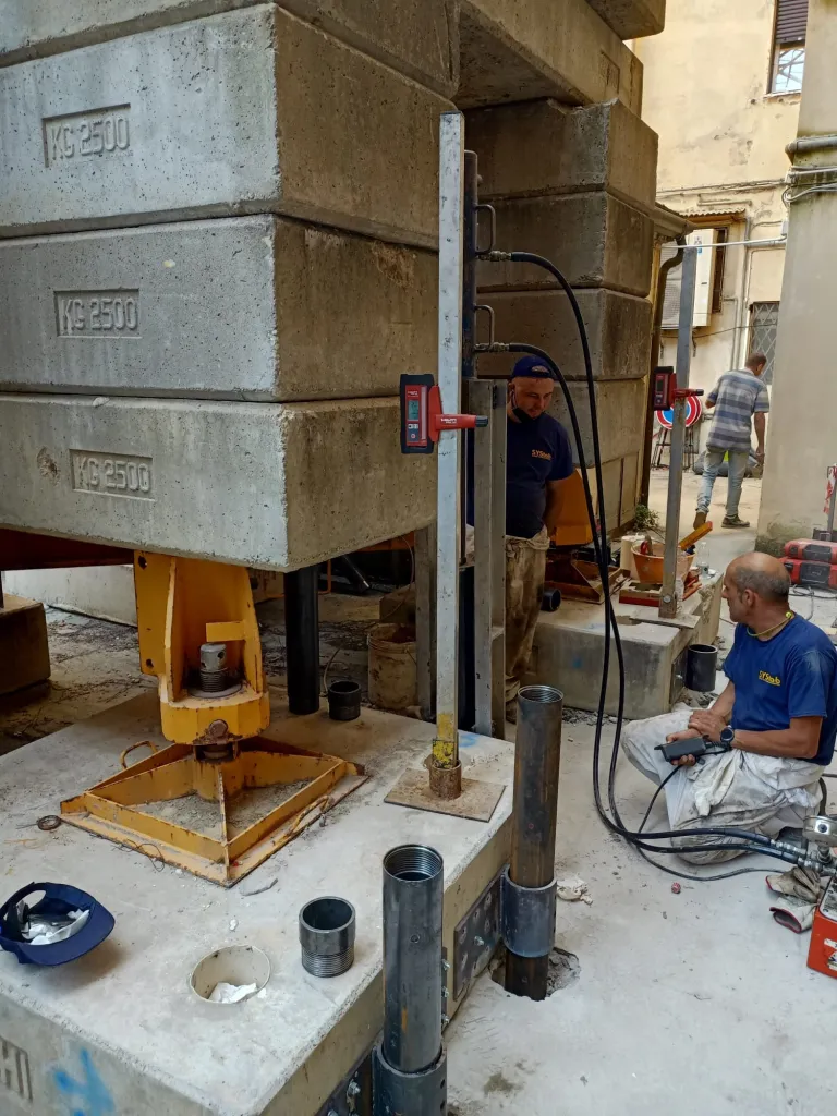 Foundation consolidation, how to stabilize a crane on compressible soil: a concrete case WhatsApp image 2025 06 27 hours 06.42.21 ff647e5a