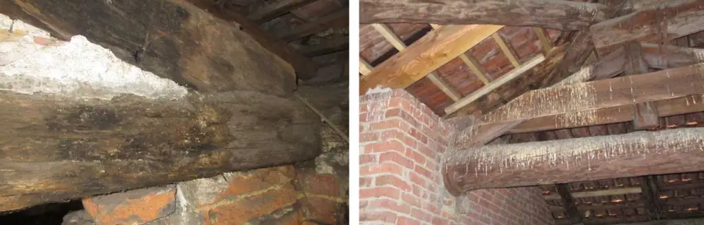 Wooden trusses: the importance of knowing them before intervening 3 Wooden trusses: the importance of knowing them before intervening 03 degradation