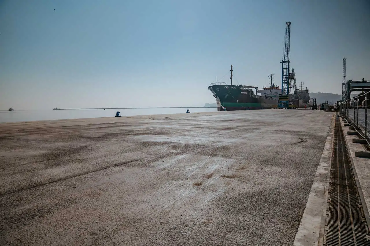 Port of Ortona: redevelopment of the Riva quay with high-performance concrete and i.tech CARGO flooring