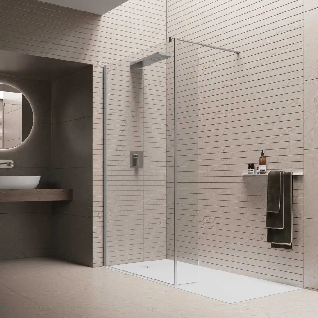 Wall by Relax: compositional freedom and modularity in the shower area 3 Wall by Relax: compositional freedom and modularity in the shower area WALL PF