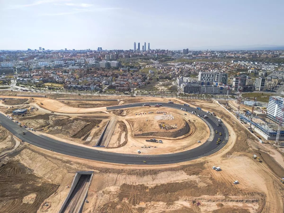 Madring XXL construction site: when civil engineering meets F1 spectacle