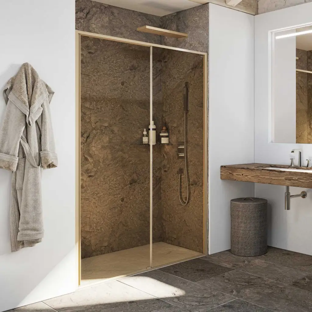 Sliding, tightness, cleanliness and design: what to consider when choosing a sliding shower cabin 4 Sliding, sealing, cleaning and design: what to consider when choosing a sliding shower cabin 4 558e25