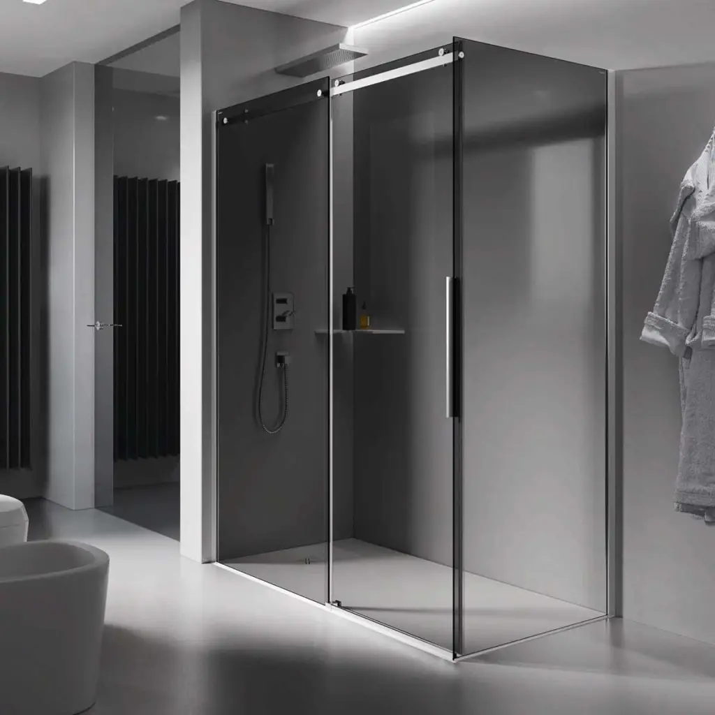 Sliding, tightness, cleanliness and design: what to consider when choosing a sliding shower enclosure 3 Sliding, tightness, cleanliness and design: what to consider when choosing a sliding shower cabin 3 d708d7