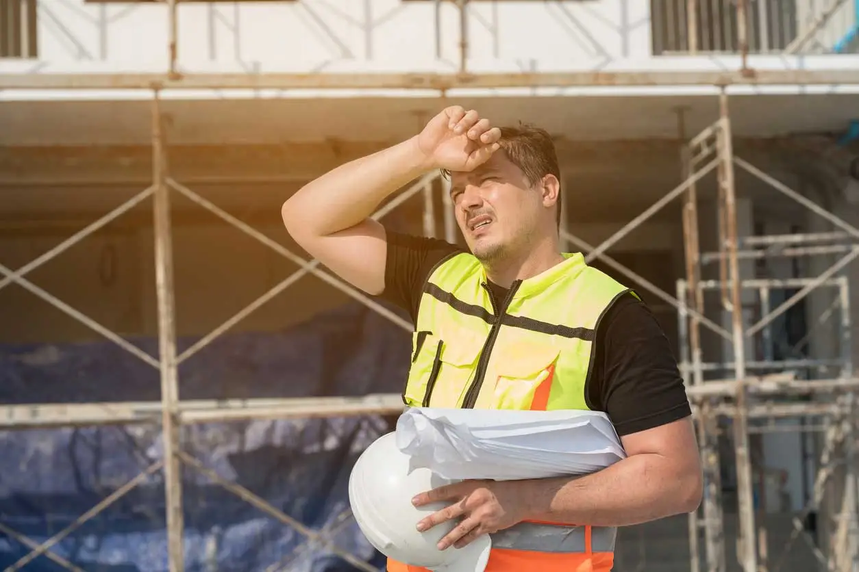 Heat emergency on construction sites: the INL indicates the measures to be verified