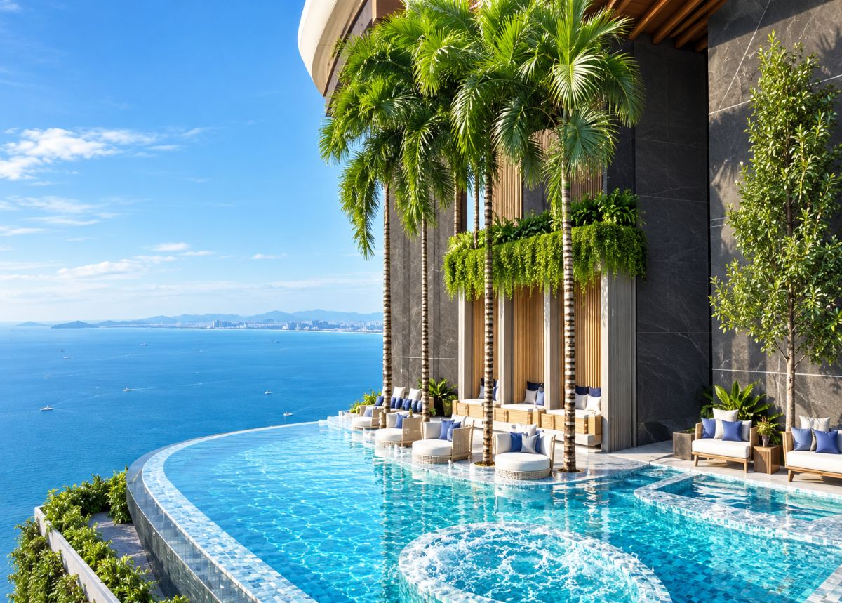 In Pattaya, Bouygues Construction is raising the skyline with a 56-story tower