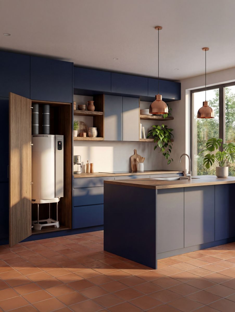 Atlantic combines domestic hot water and ventilation in the same equipment