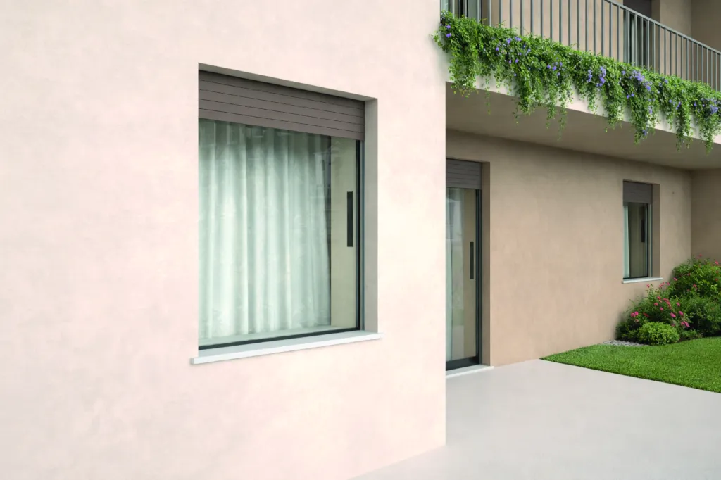 Smart window hole: automation and solar power without connection to the external DF Render Solar grid