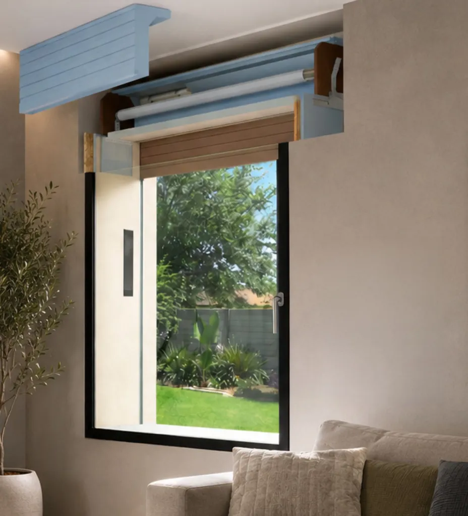 Smart window hole: automation and solar power supply without connection to the Solar grid