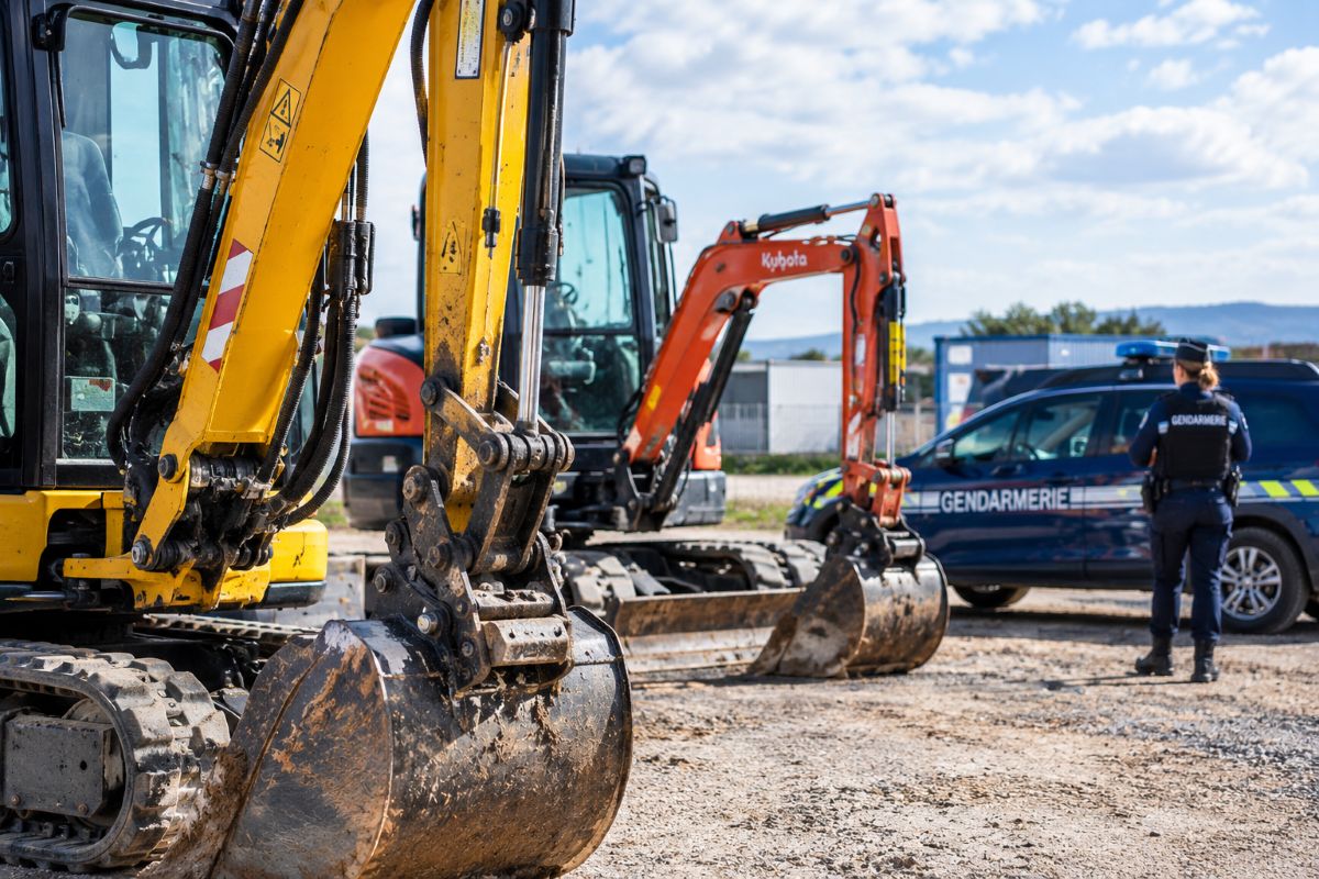 Theft of construction equipment: faced with networks, the profession relies on cooperation