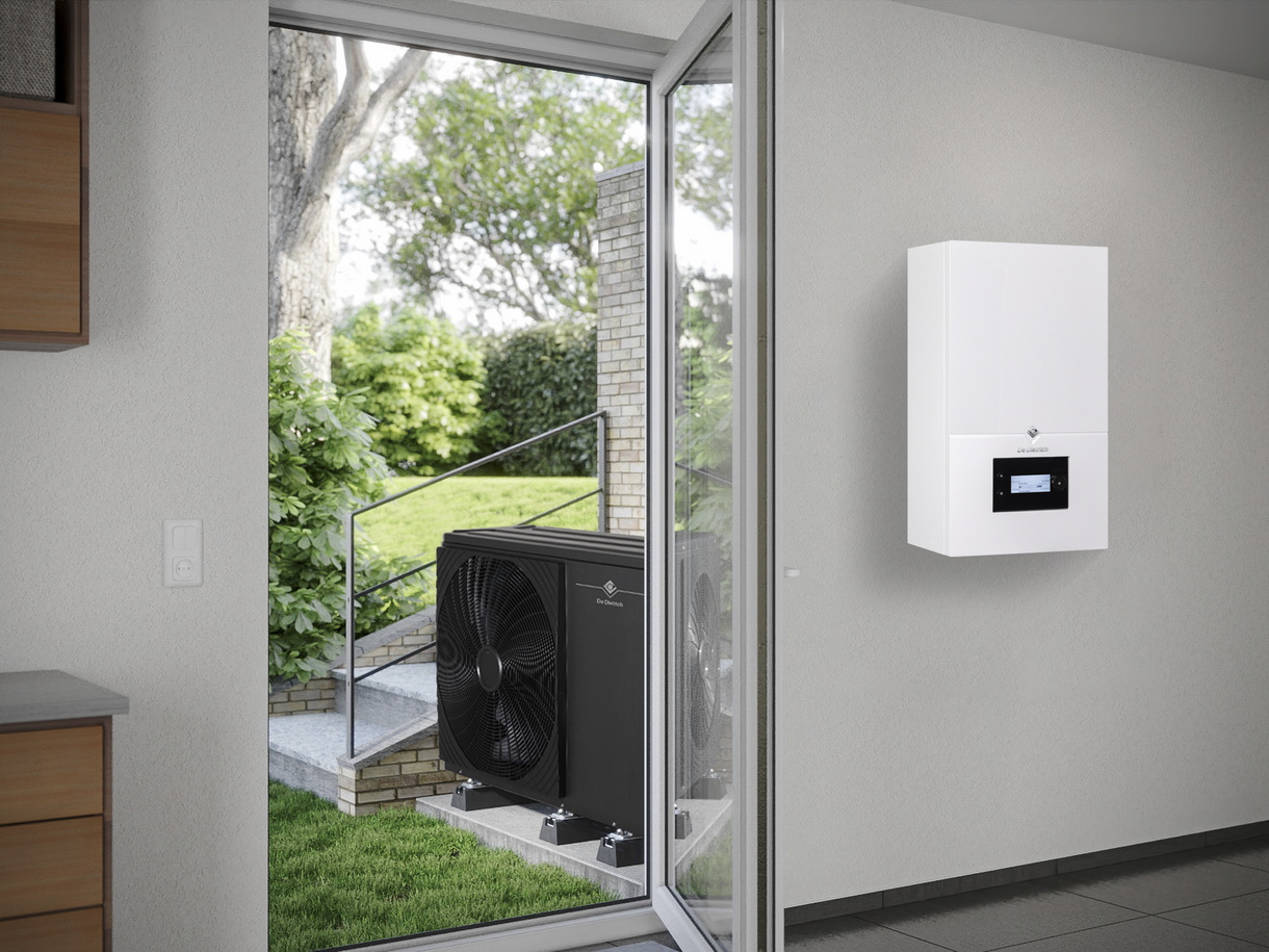 The De Dietrich heat pump offering now extends from 4 kW to 3 MW