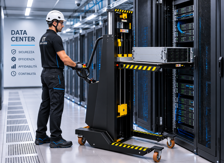 Server lifts, the new machinery for specialized data center constructions