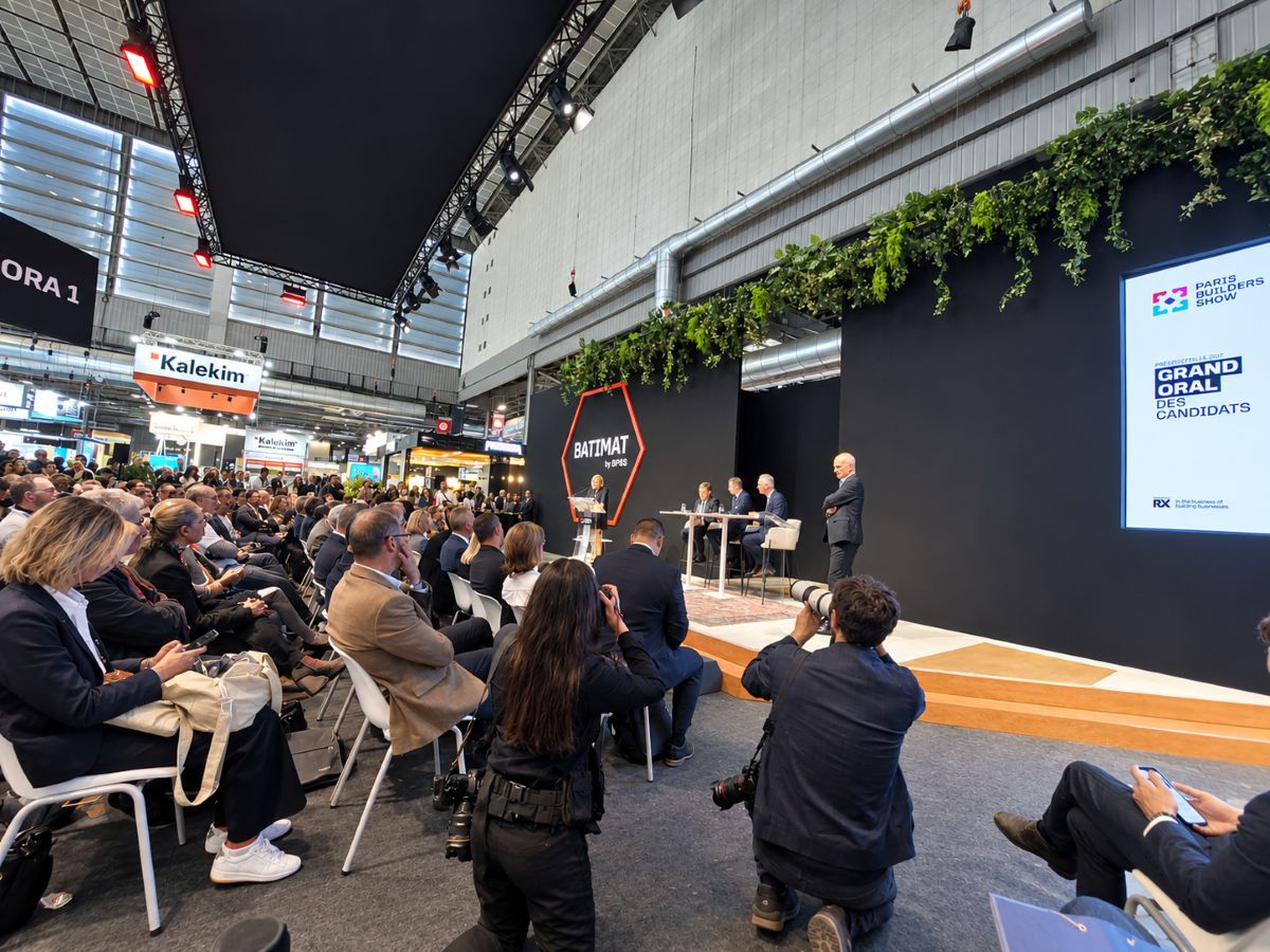 Construction crisis: candidates take their Grand Oral at Batimat