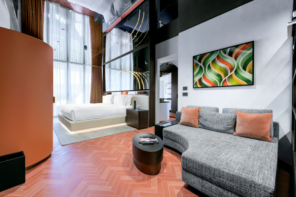 Urban regeneration, quality of spaces and innovation: Vimar's contribution to the W Florence Hotel Vimar W Florence Marriott Hotel 00052