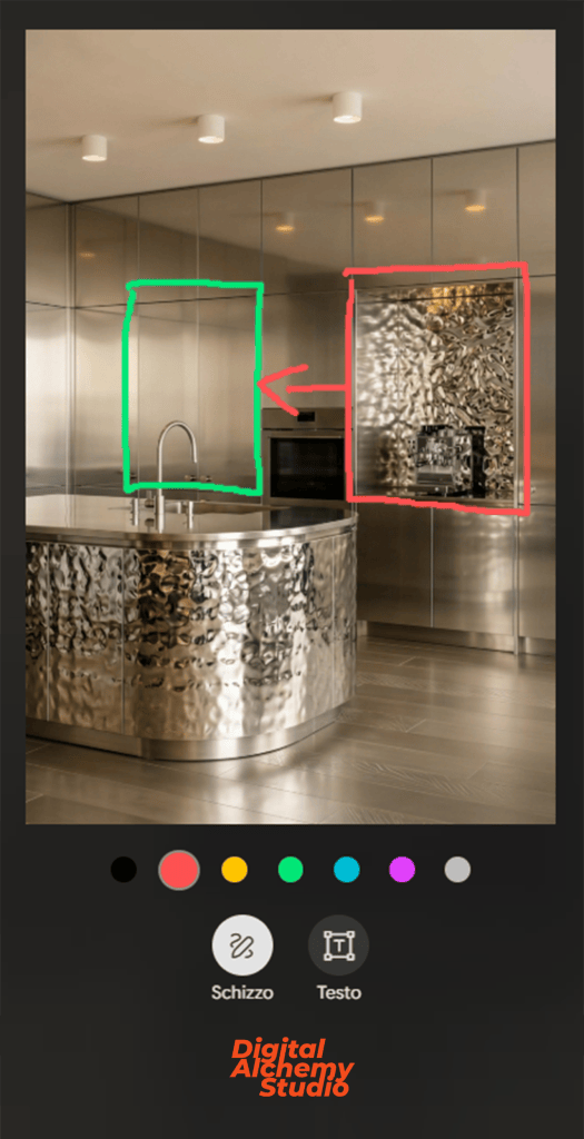 Architectural Prompting: surgical editing in Gemini, how to guide the AI by drawing directly on the image 2 Architectural Prompting: surgical editing in Gemini, how to guide the AI by drawing directly on the image DigitalAlchemyStudo Img02