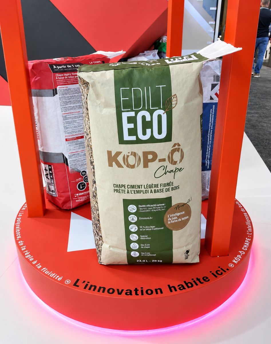 Three new features at Edilteco: who said there wasn't anything new?