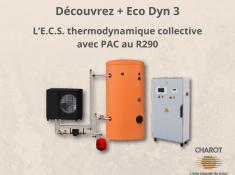 + ECO DYN 3: Collective thermodynamic DHW with R290 heat pump