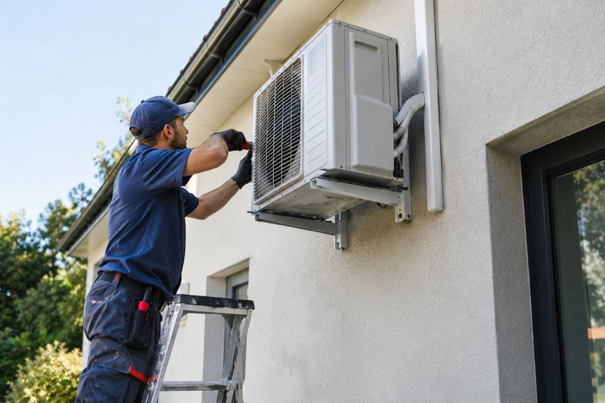 Building: air conditioning saves a quarter, not the craftsmen