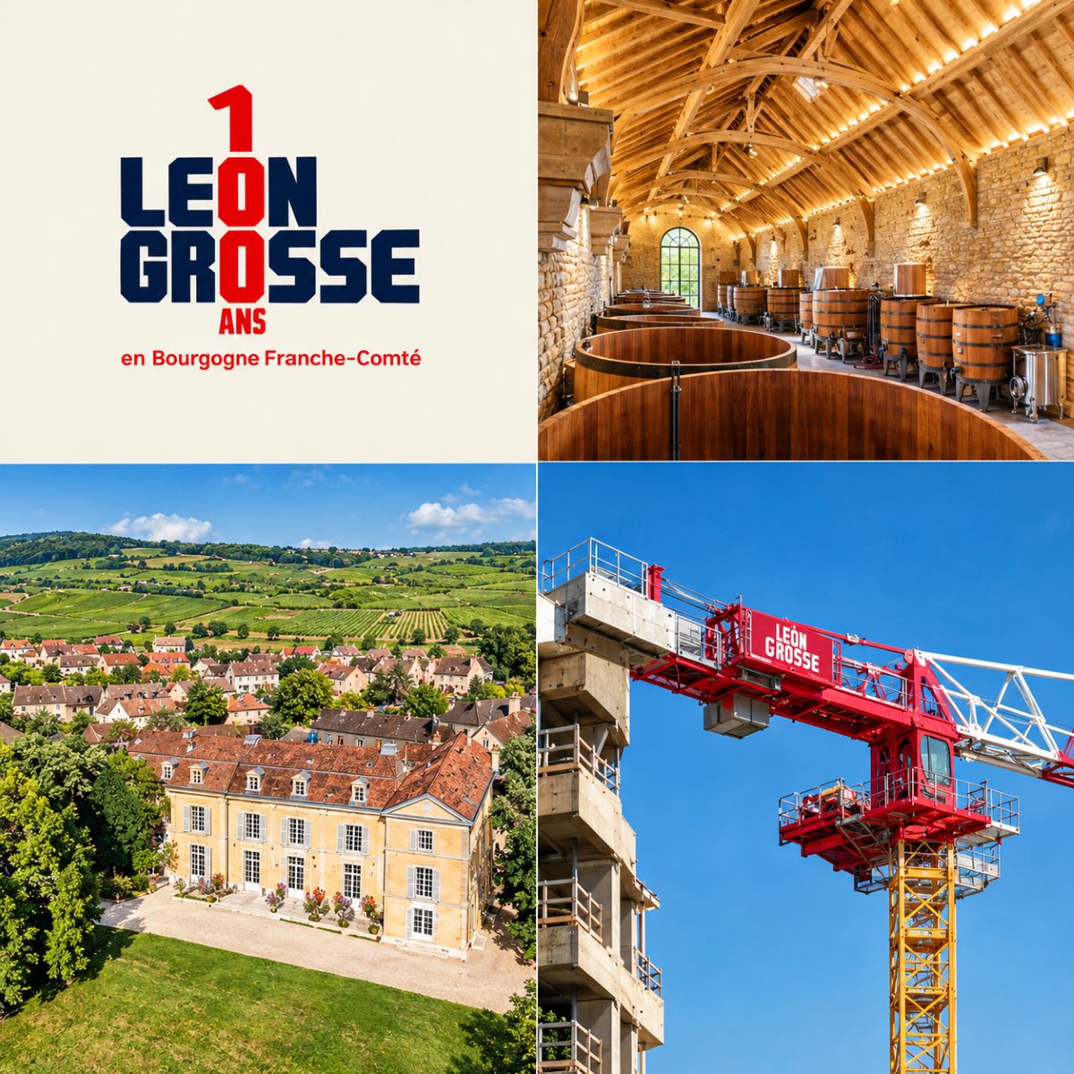 Léon Grosse in Dijon: 100 years of history and more than 1,000 projects